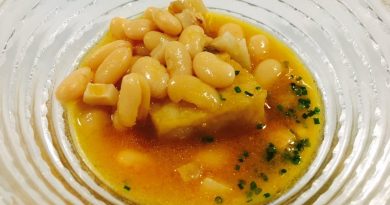 verdinas con merluza y gamba blanca