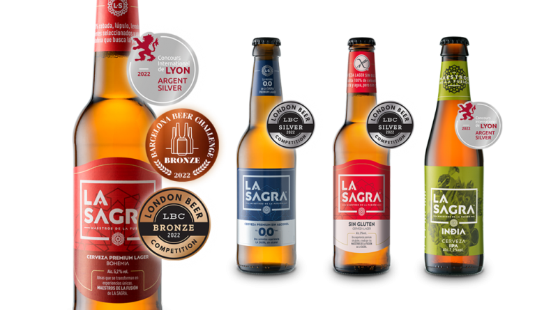 Cerveza La Sagra consigue seis nuevos galardones internacionales