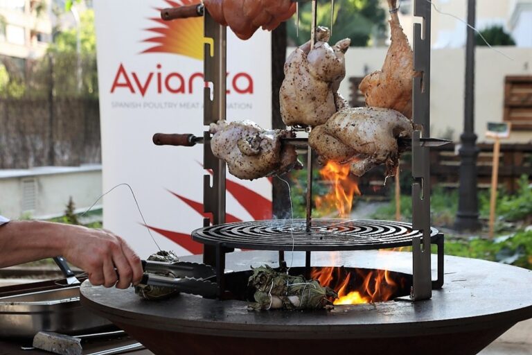 Barbacoa de aves