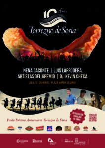 cartel Decimo aniversario