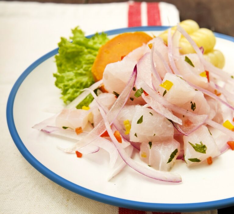 Ceviche de pescado