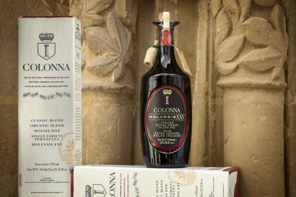 thumbnail Oro Mejor Diseño AOVE Premium Colonna Molensis XXV, Packaging Evooleum Awards (FILEminimizer)