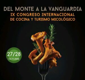 Cartel del IX Congreso Internacional de Cocina y Turismo Micológico en Soria