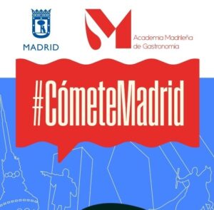 Logo de la campaña Cómete Madrid de la Academia Madrileña de Gastronomía