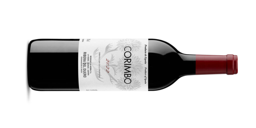 Botella de vino Corimbo 2022 de Bodegas La Horra