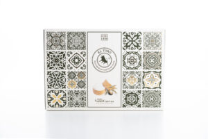 Caja de polvorones de aceite de oliva virgen extra El Toro