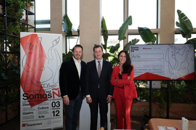 Presentación del ciclo cultural Somos Ñ Fest en Madrid