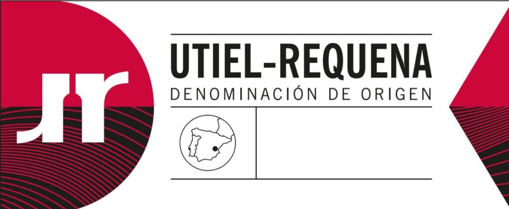 Logo de la Denominación de Origen Utiel-Requena en fondo blanco