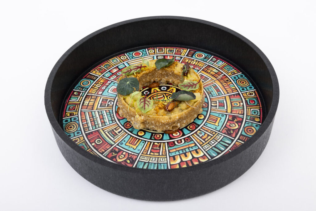 Tapa Milpa presentada en el XXI Concurso Nacional de Pinchos y Tapas