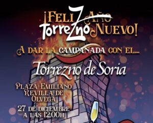 Cartel promocional de las Torrezno-Campanadas en Ólvega