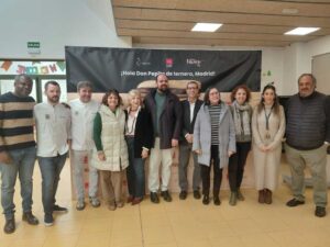 Participantes en la jornada educativa sobre carne de vacuno en Aranjuez.
