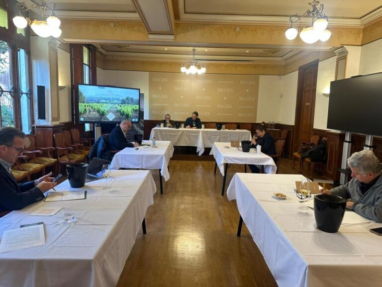 Panel de cata de Cavas de Guarda Superior en Vilafranca del Penedès