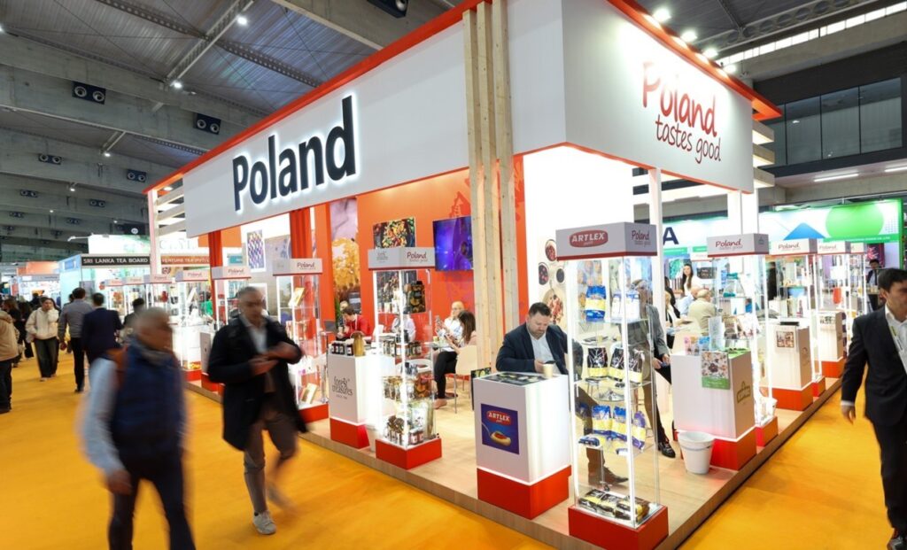 Stand de Polonia en la feria Alimentaria + Hostelco 2026