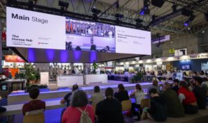 Escenario principal del foro Imagine FoodService en Alimentaria+Hostelco