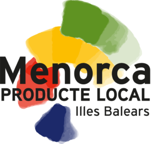 Logotipo de producto local de las Illes Balears con colores representativos.