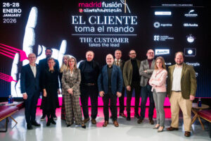 Presentación de Madrid Fusión Alimentos de España 2026 con varios ponentes