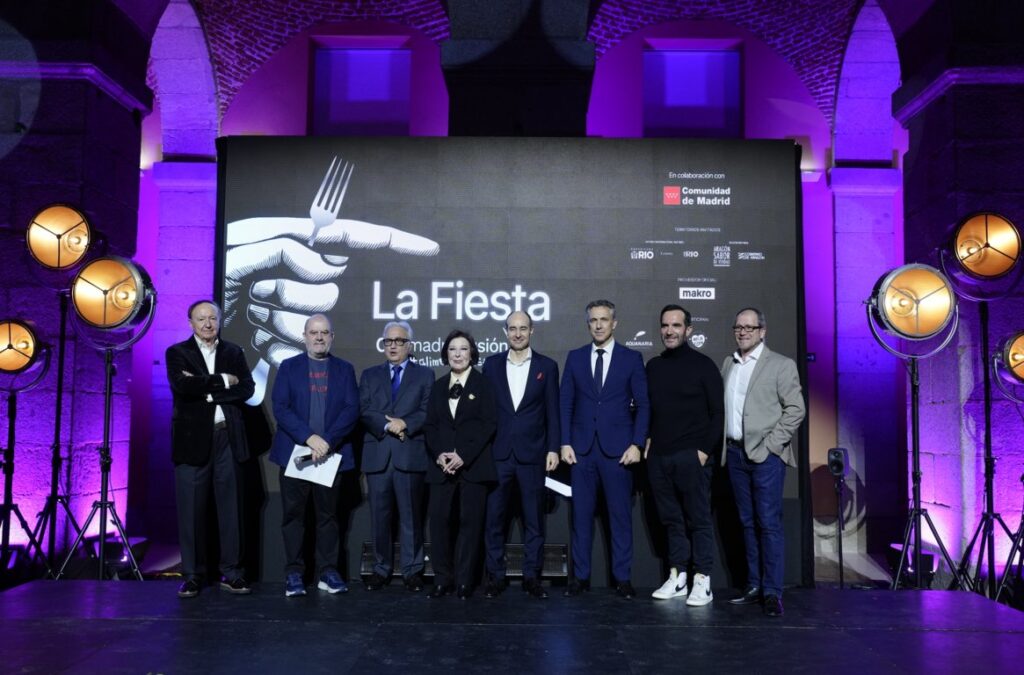 Participantes en la fiesta de Madrid Fusión 2026 en la Real Casa de Correos