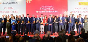 Ceremonia de entrega de los Premios Alimentos de España 2026 con galardonados