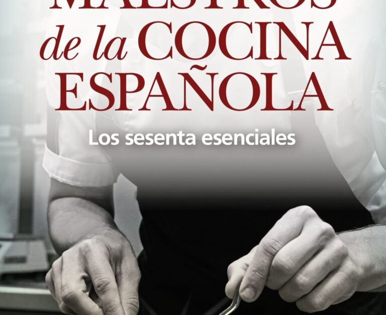Portada del libro Grandes Maestros de la Cocina Española de Almuzara
