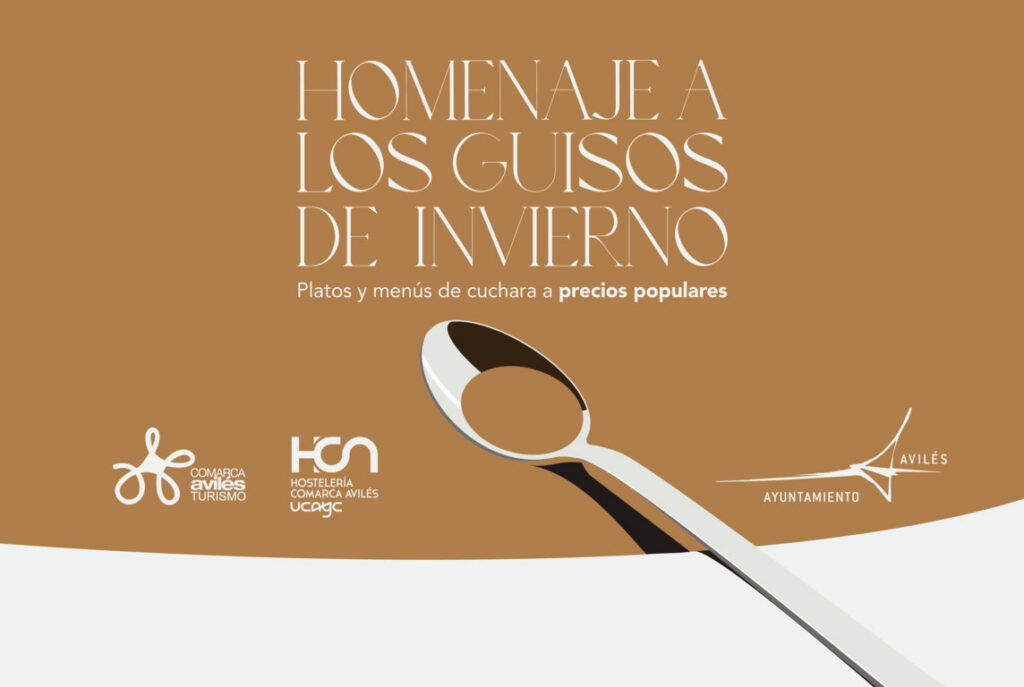 Cartel del homenaje a los guisos de invierno en Avilés