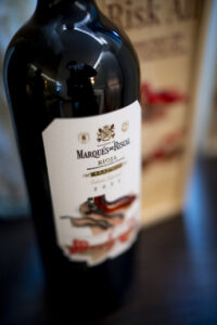 Botella de vino Marqués de Riscal Reserva Edición Especial 2021