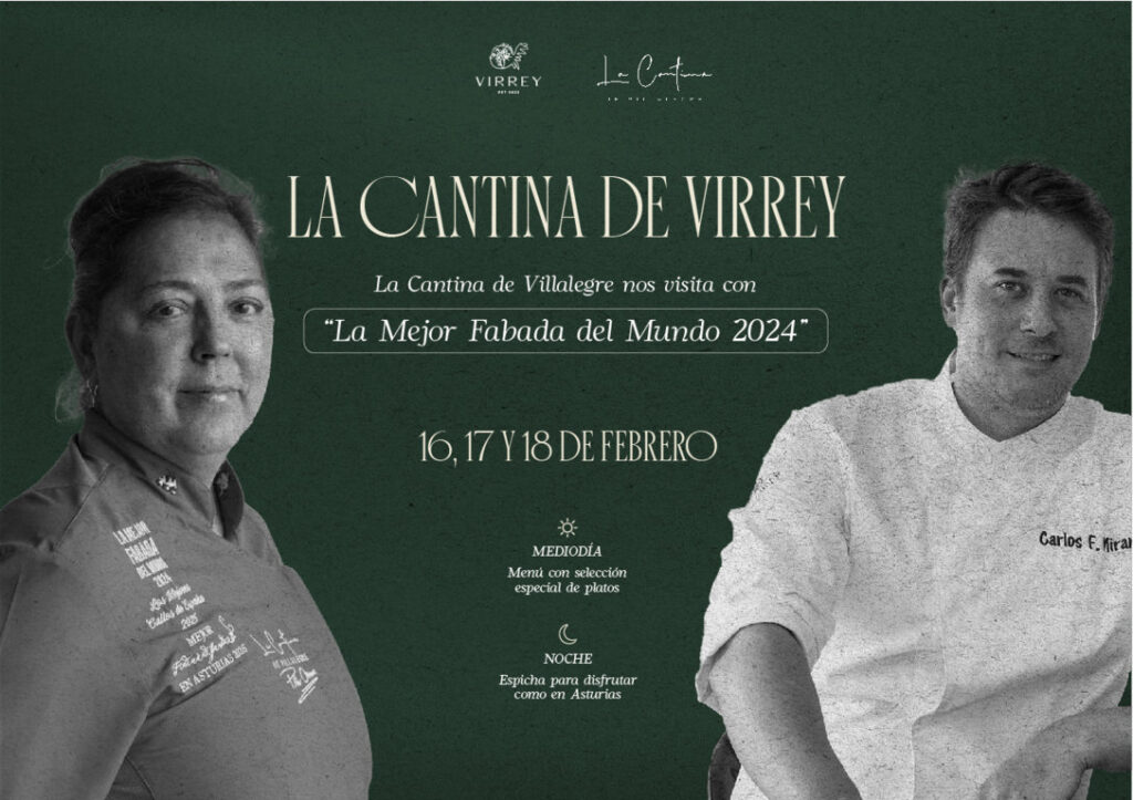 Evento de cocina asturiana en Virrey con chefs destacados