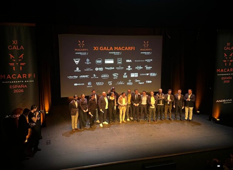 Participantes en la XI Gala Macarfi 2026 en Madrid