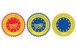 Sellos de Denominación de Origen Protegida, IGP y ETG