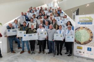 Participantes del concurso Las Mejores Verdinas de España en un evento gastronómico