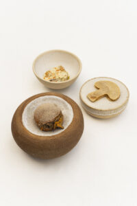 Plato gourmet presentado en restaurante Caleña de Ávila con ingredientes locales