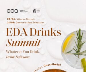 Cartel del EDA Drinks Summit 2026 con información del evento