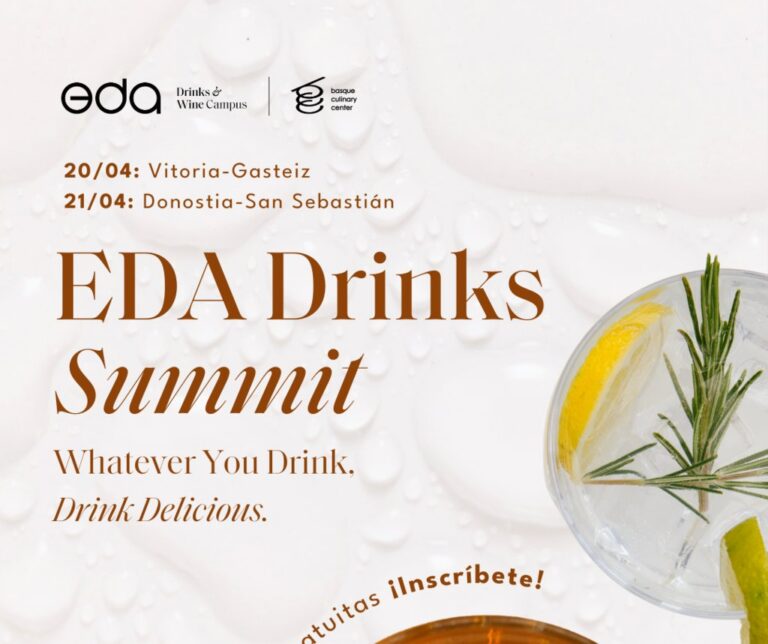 Cartel del EDA Drinks Summit 2026 con información del evento