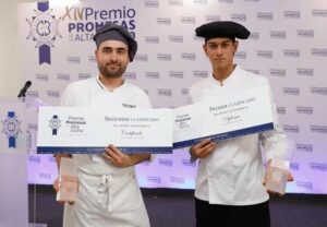 Gabriel Navarro y Andreu Berenguer con premios en la final de cocina