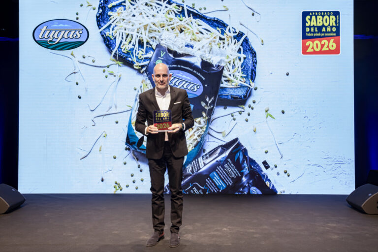 Presentación de Tugas con germinados y premio Sabor del Año 2026