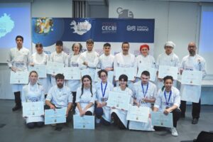 Participantes del Concurso de Bacalao de Islandia en Barcelona