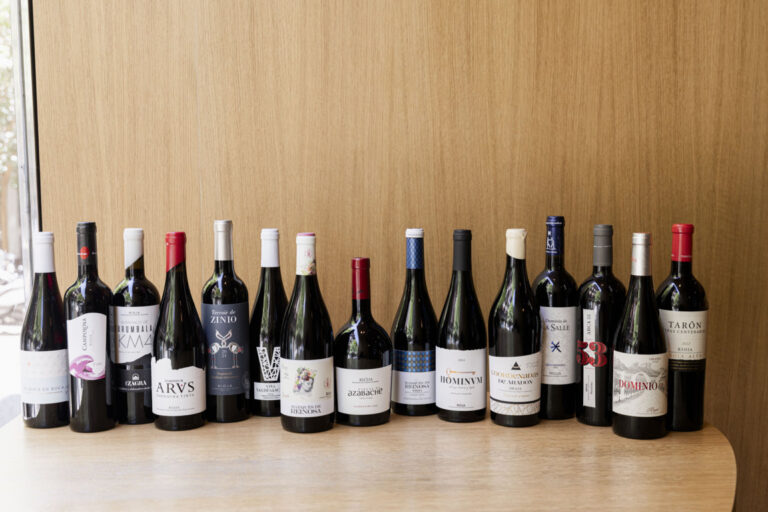 Selección de vinos de cooperativas de Rioja en evento en Madrid