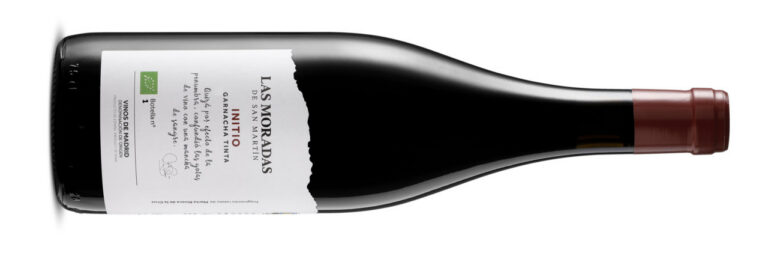 Botella de vino tinto Initio Eco de Las Moradas de San Martín
