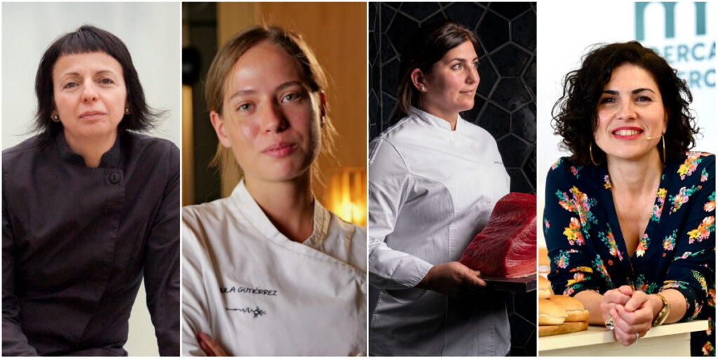 Cuatro mujeres chefs destacadas en la gastronomía española