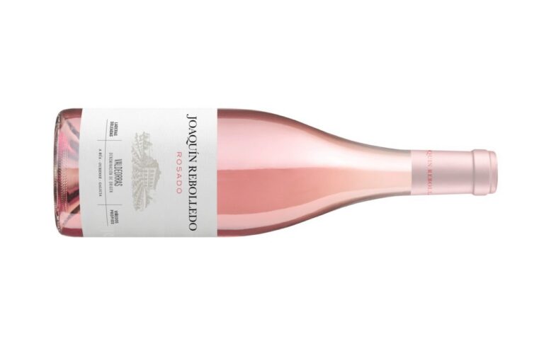 Botella de vino rosado Joaquín Rebolledo 2025 de Valdeorras