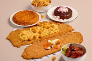 Platos del menú especial de Armando para el Mundial de Fútbol 2026.