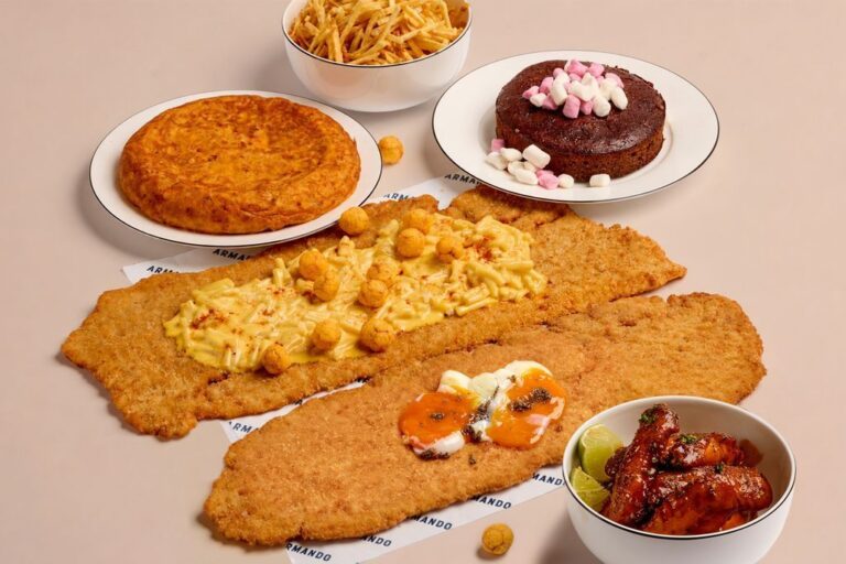 Platos del menú especial de Armando para el Mundial de Fútbol 2026.