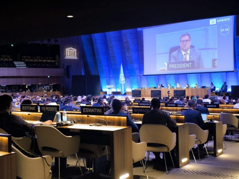 Reunión de la Unesco con representantes de diferentes países