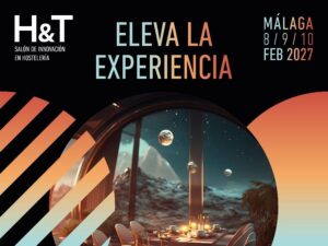 Cartel del Salón de Innovación en Hostelería H&T 2027 en Málaga