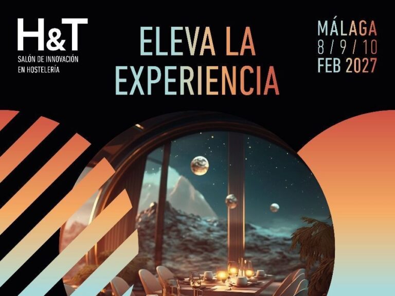 Cartel del Salón de Innovación en Hostelería H&T 2027 en Málaga