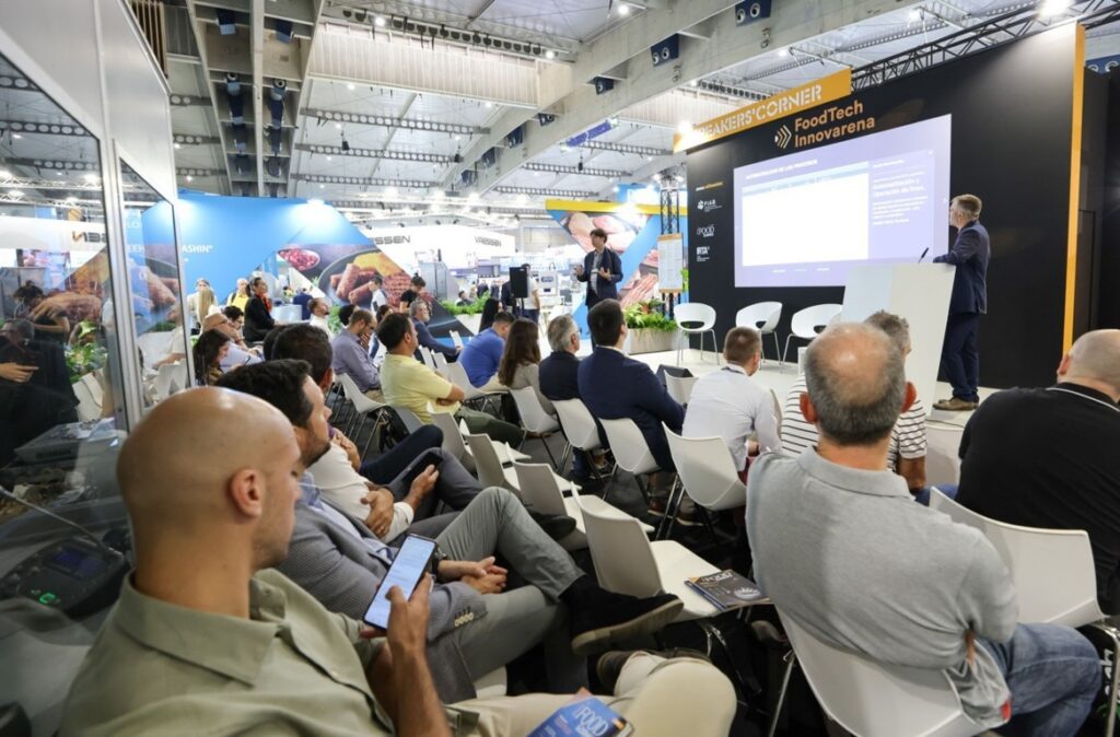 Presentación en el área de Innovarena durante Alimentaria FoodTech 2026