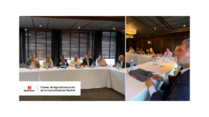 Reunión del Clúster de Agroalimentación de la Comunidad de Madrid con representantes del sector