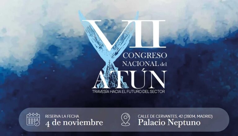 Logo del VII Congreso Nacional del Atún en Madrid