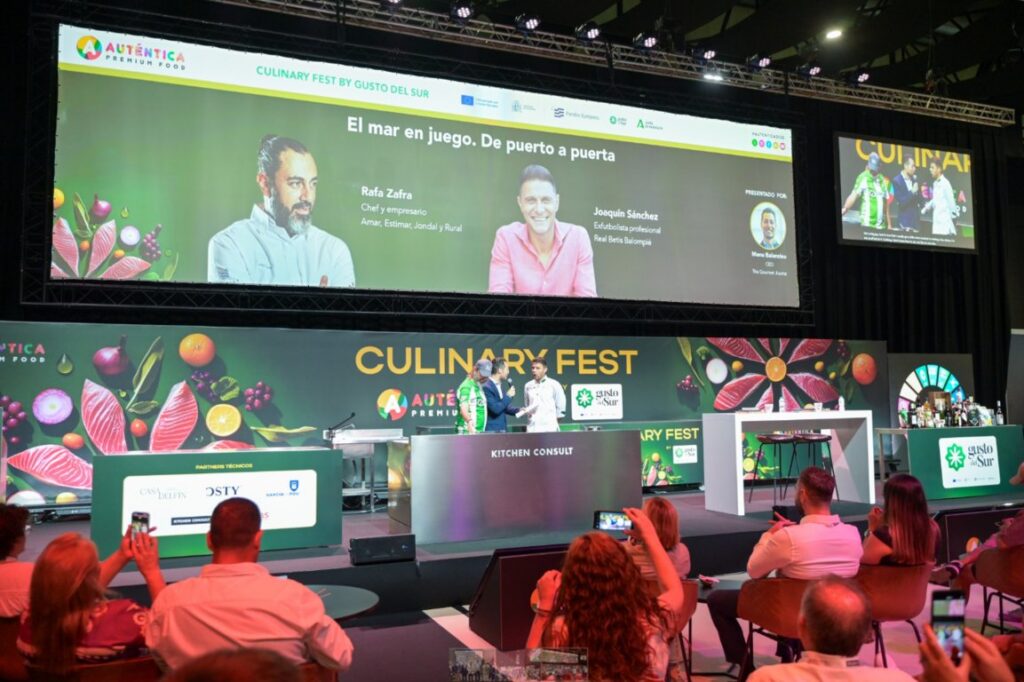 Evento Culinary Fest con chefs y presentadores en Sevilla