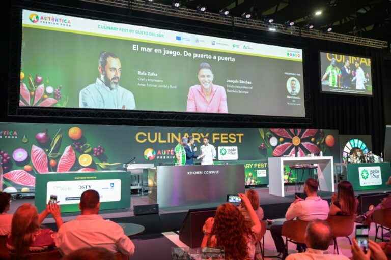 Evento Culinary Fest con chefs y presentadores en Sevilla