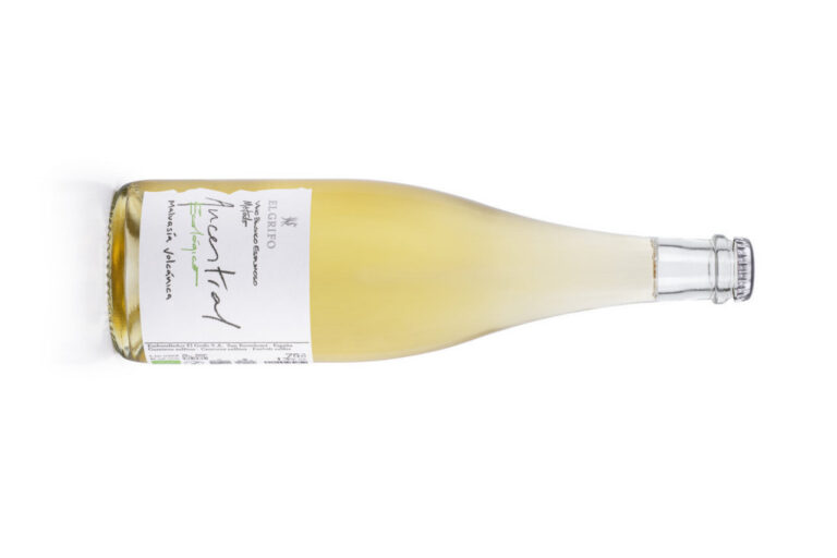 Botella de vino espumoso Ancestral Ecológico de El Grifo